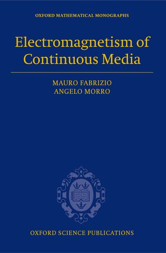 Electromagnetism of Continuous Media book cover