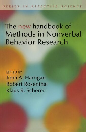 New Handbook of Methods in Nonverbal Behavior Research book cover