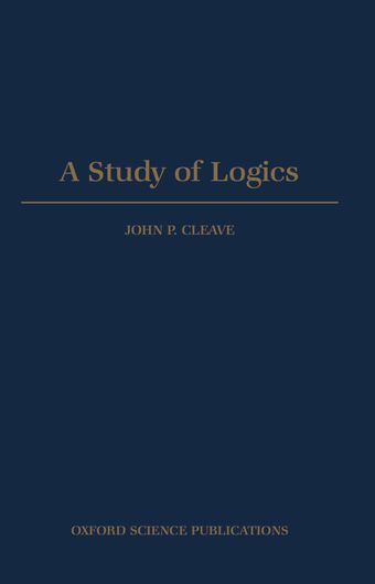 A Study of Logics book cover