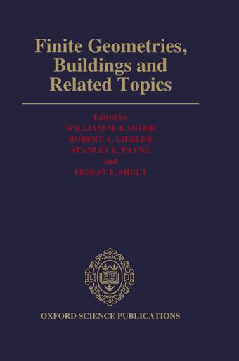 Finite Geometries, Buildings, and Related Topics book cover