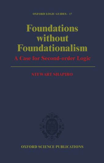 Foundations without Foundationalism book cover