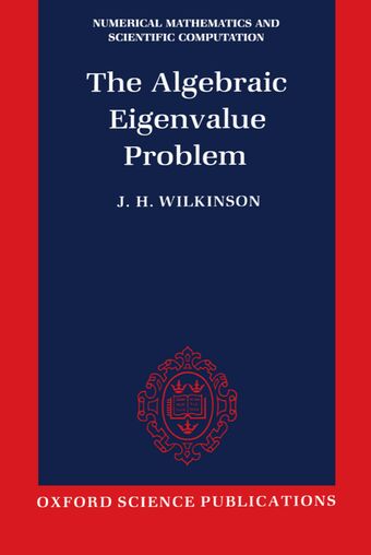 The Algebraic Eigenvalue Problem book cover