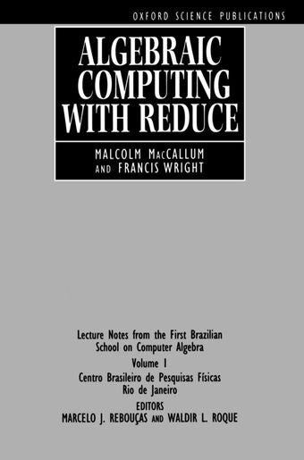 Algebraic Computing with REDUCE book cover