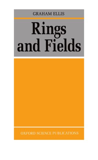 Rings and Fields book cover