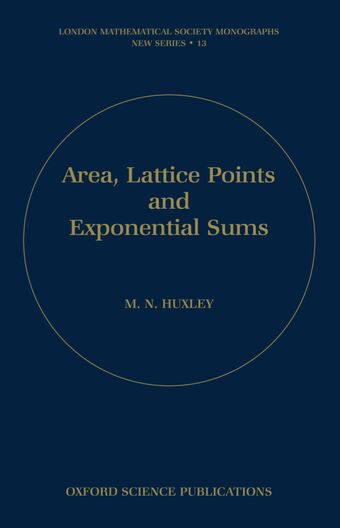 Area, Lattice Points, and Exponential Sums book cover