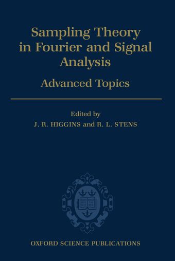 Sampling Theory in Fourier and Signal Analysis book cover