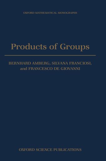 Products of Groups book cover