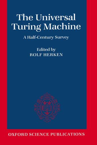 The Universal Turing Machine book cover