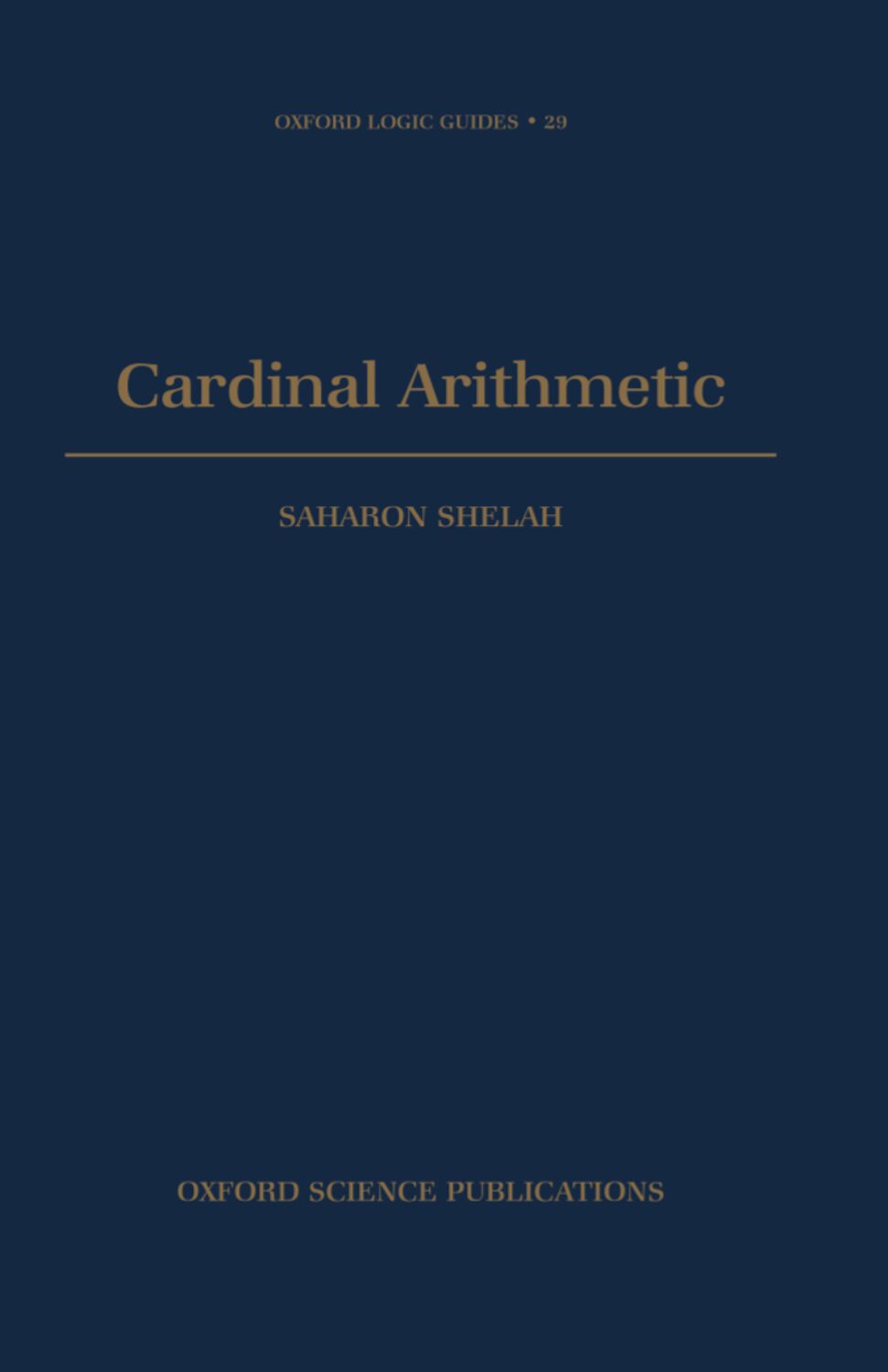 Cardinal Arithmetic book cover