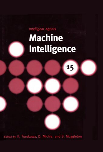 Machine Intelligence 15 book cover