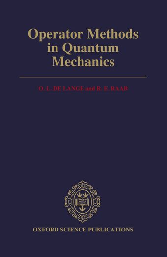 Operator Methods in Quantum Mechanics book cover