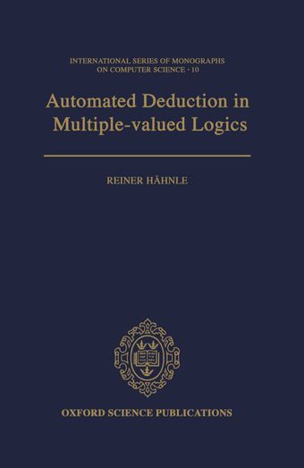 Automated Deduction in Multiple-Valued Logics book cover