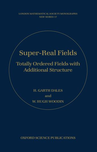Super-Real Fields book cover