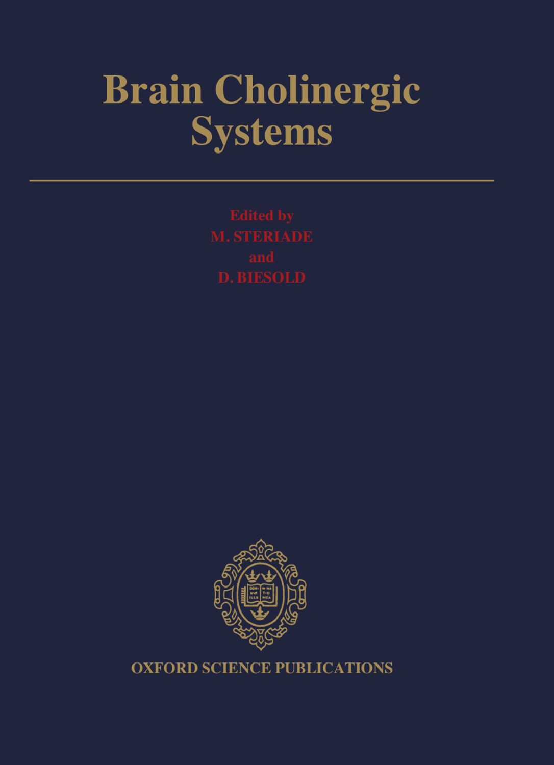 Brain Cholinergic Systems book cover