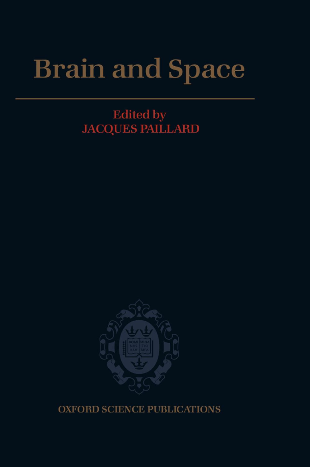 Brain and Space book cover