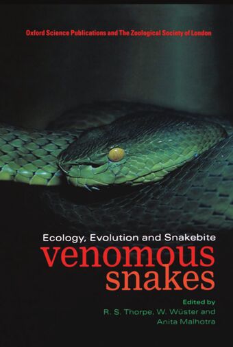 Venomous Snakes book cover