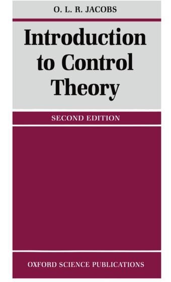 Intro To Control Theory 2Ed book cover