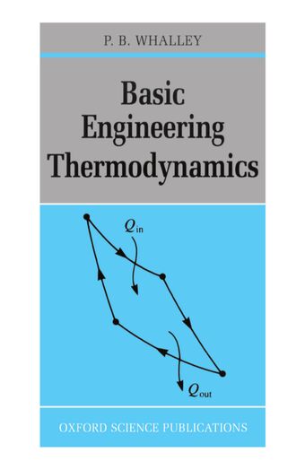 Basic Engineering Thermodynamics book cover