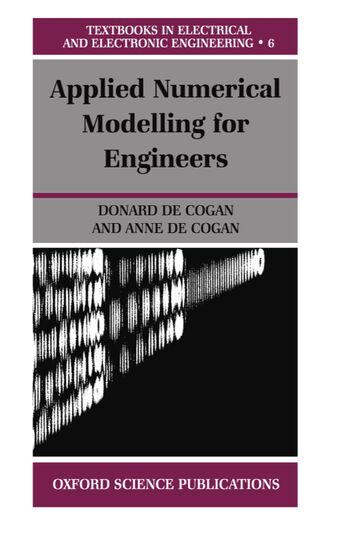 Applied Numerical Modelling for Engineers book cover