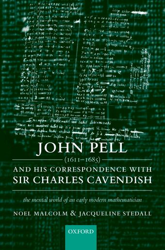 John Pell (1611-1685) and His Correspondence with Sir Charles Cavendish book cover