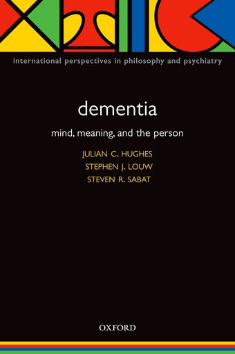 Dementia book cover
