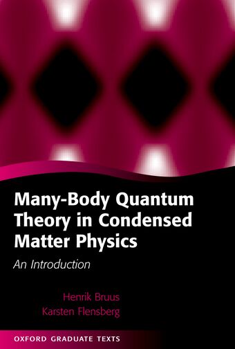 Many-Body Quantum Theory in Condensed Matter Physics book cover