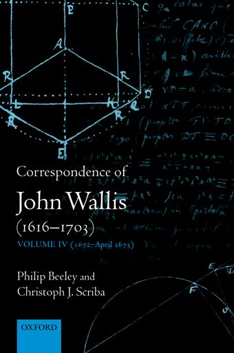 Correspondence of John Wallis (1616-1703): Volume IV book cover