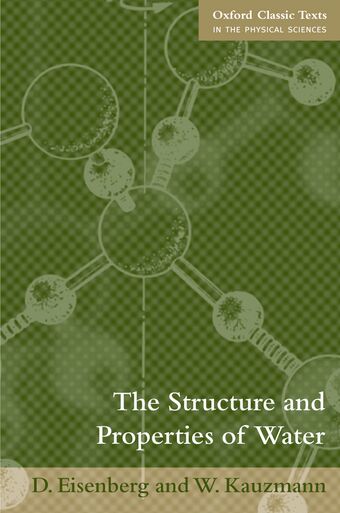 The Structure and Properties of Water book cover