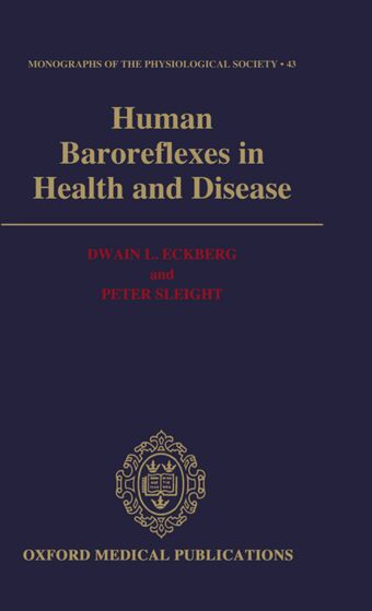 Human Baroreflexes in Health and Disease book cover