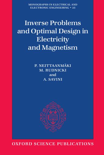 Inverse Problems and Optimal Design in Electricity and Magnetism book cover