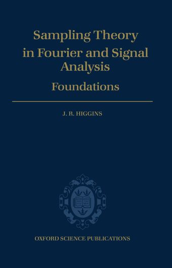 Sampling Theory in Fourier and Signal Analysis book cover