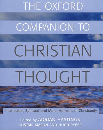 The Oxford Companion to Christian Thought book cover