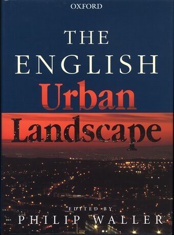 The English Urban Landscape book cover