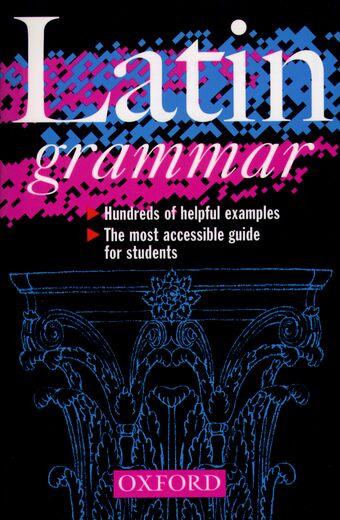 A Latin Grammar book cover