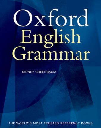 The Oxford English Grammar book cover