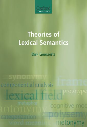 Theories of Lexical Semantics book cover