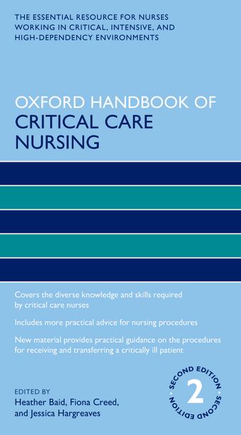 Oxford Handbook of Critical Care Nursing book cover