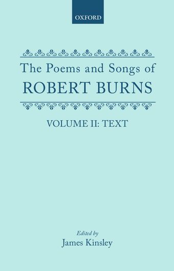 The Poems and Songs of Robert Burns: Volume II book cover