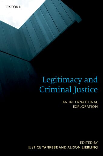 Legitimacy and Criminal Justice book cover