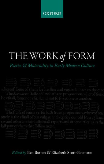 The Work of Form book cover