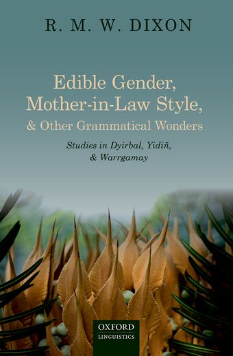 Edible Gender, Mother-in-Law Style, & Other Grammatical Wonders book cover