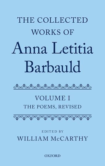 The Collected Works of Anna Letitia Barbauld book cover