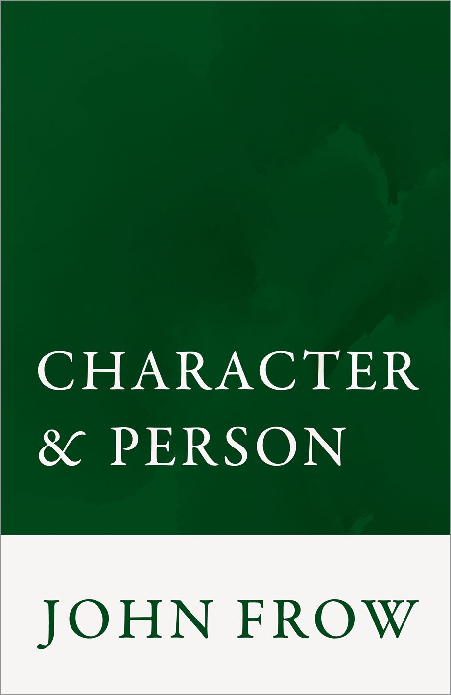 Character and Person book cover