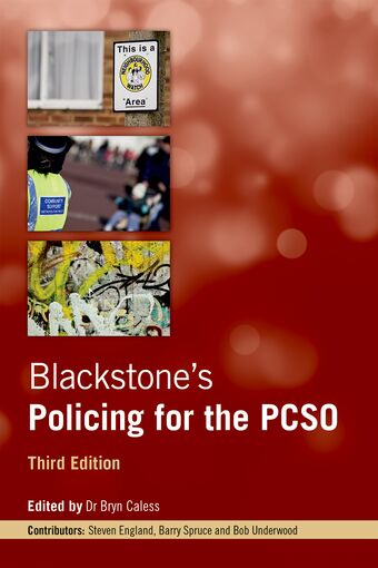 Blackstone's Policing for the PCSO book cover