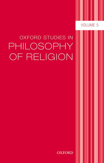 Oxford Studies in Philosophy of Religion book cover