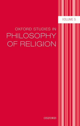 Oxford Studies in Philosophy of Religion book cover