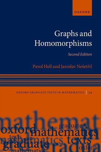 Graphs And Homomorphisms Olsma 2E Cloth book cover