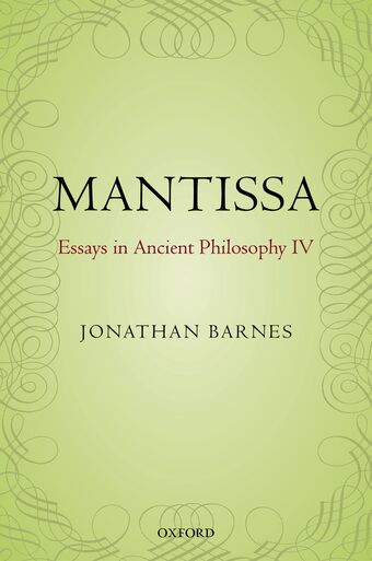 Mantissa book cover