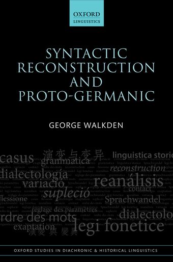 Syntactic Reconstruction and Proto-Germanic book cover