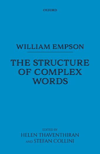 William Empson book cover